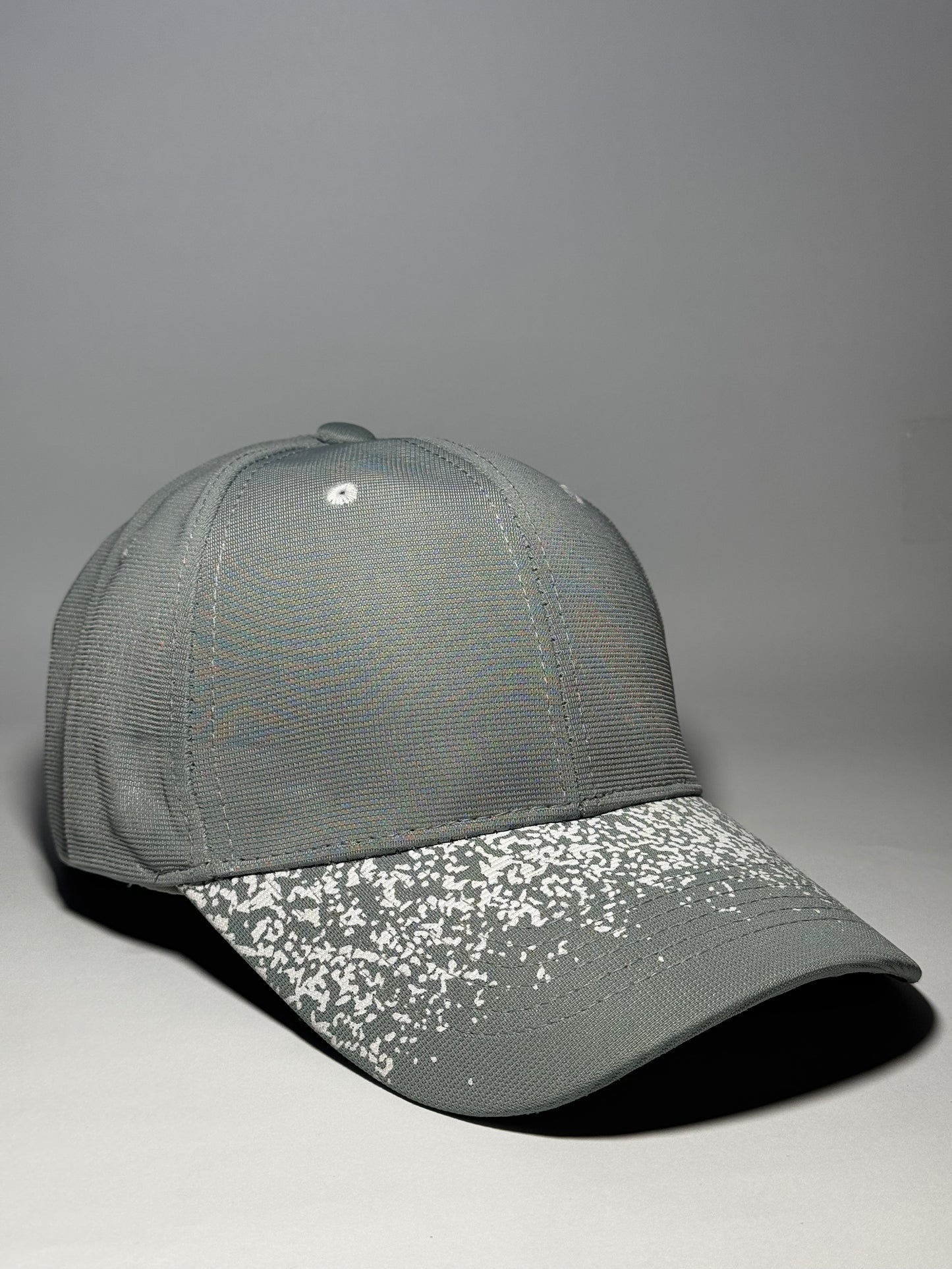 White Drip Drop Baseball Cap