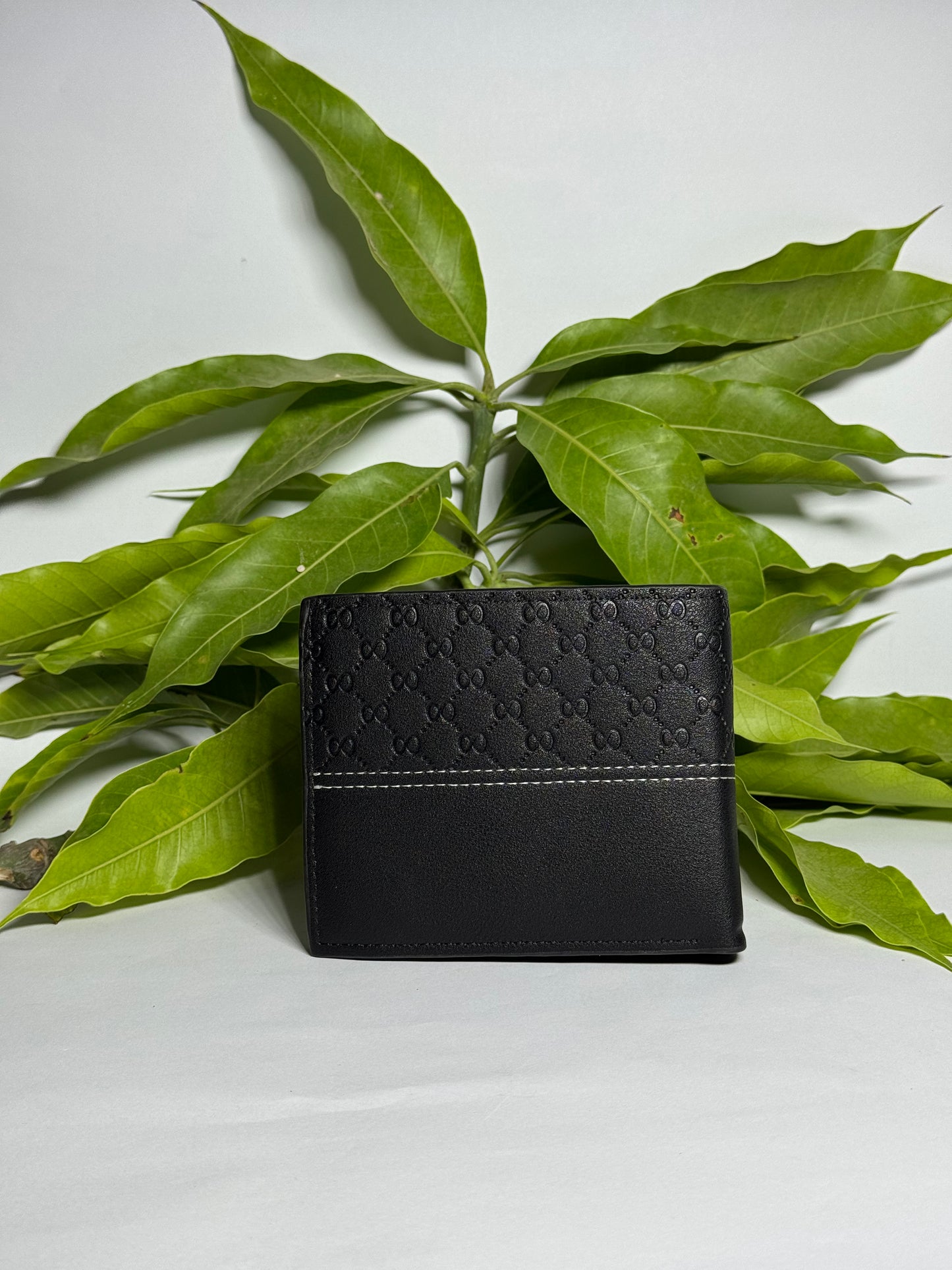 Men's Classic Brown Wallet with Embossed Design