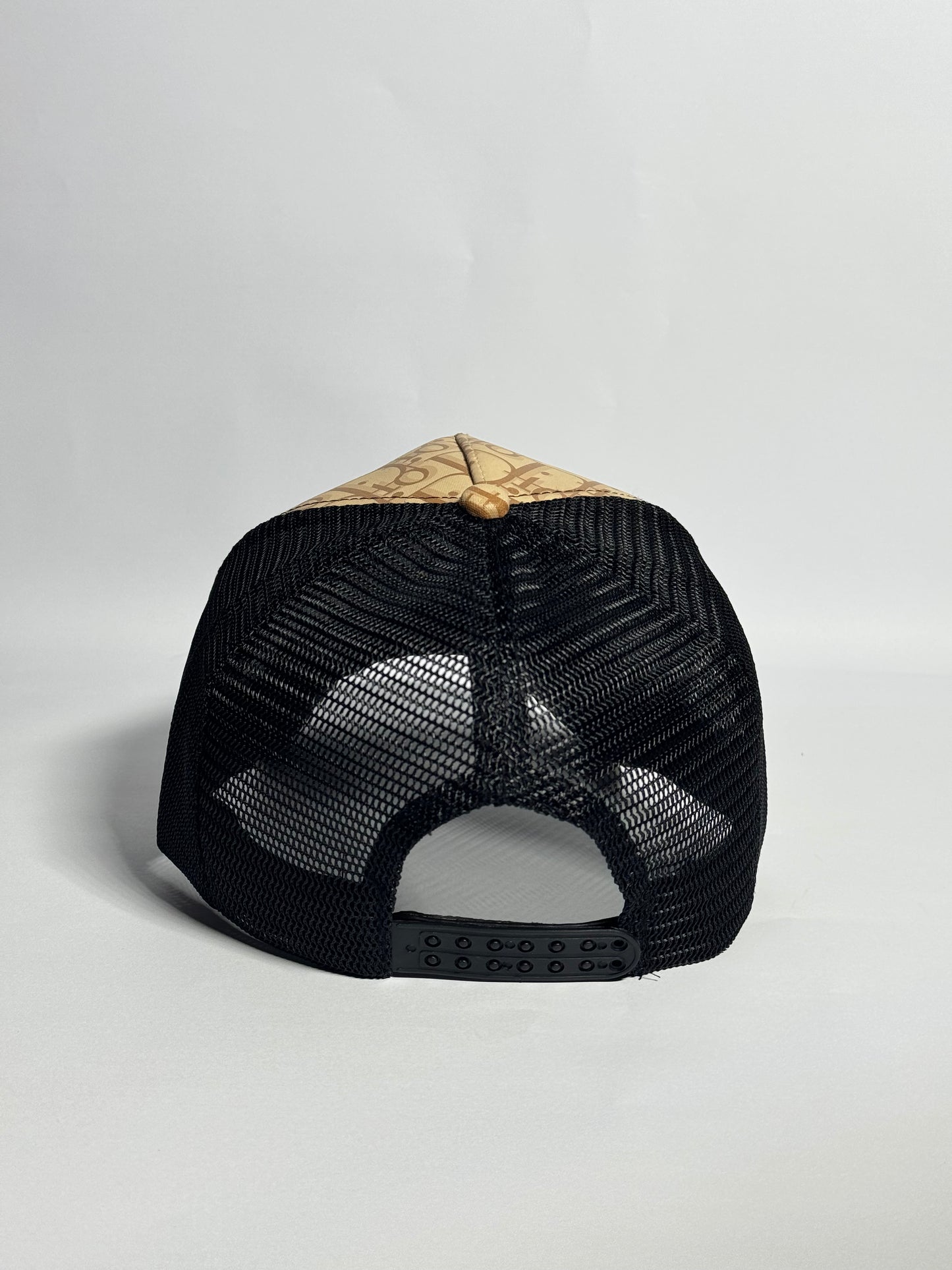 Dior Patterned Logo Trucker Cap