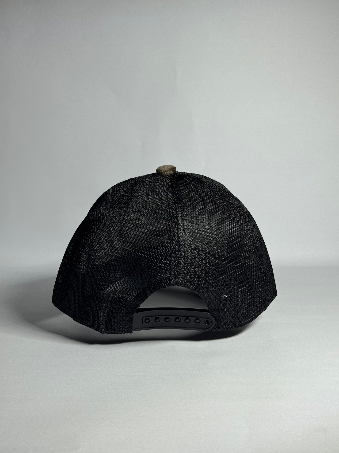 UAE Wing Beige Velvet Trucker Cap-Imported Cap