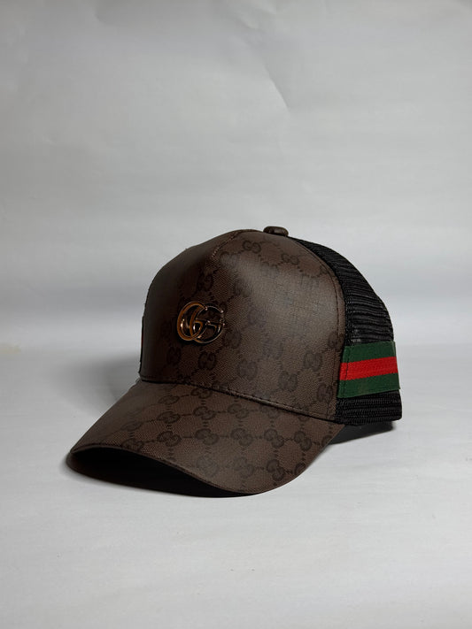 Gucci Brown Trucker Cap-Imported