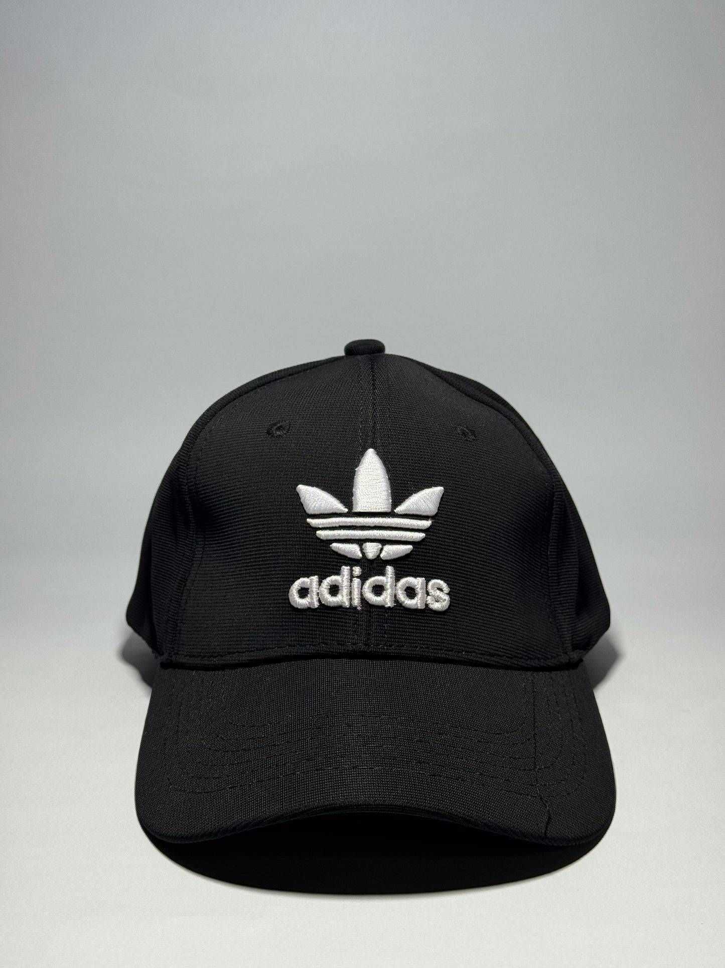 Beige Adidas Trefoil Embroidered Baseball Cap