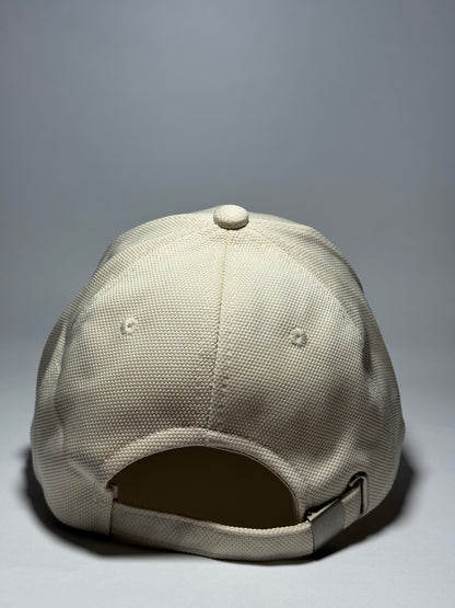 Black Baseball Cap with Gold Embroidered 'R'