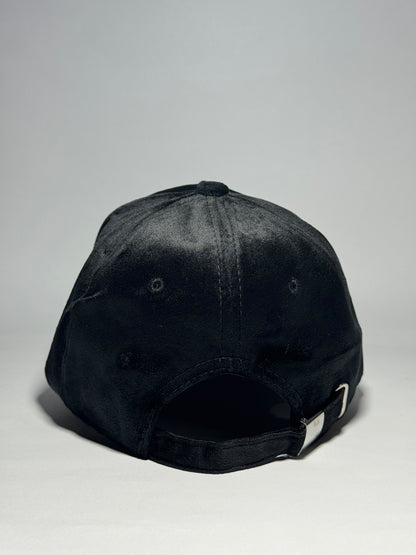 Full Velvet 'SWAG!' Baseball Cap-Brown