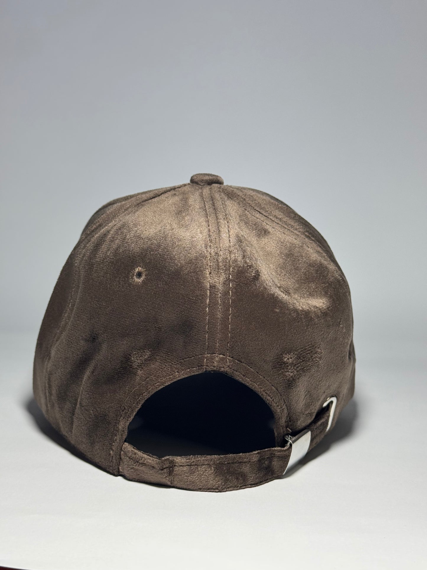 Full Velvet 'LINKIN PARK!' Baseball Cap-Brown