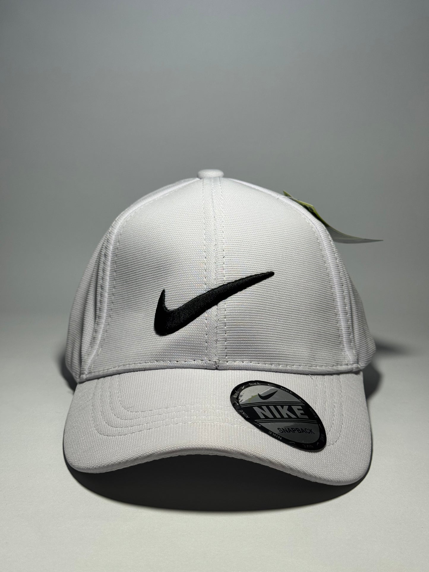 Nike Classic White Baseball Cap with Black Swoosh