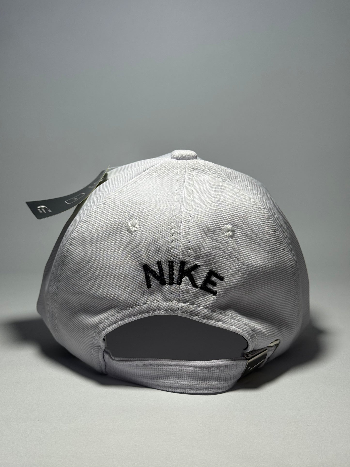 Nike Classic White Baseball Cap with Black Swoosh