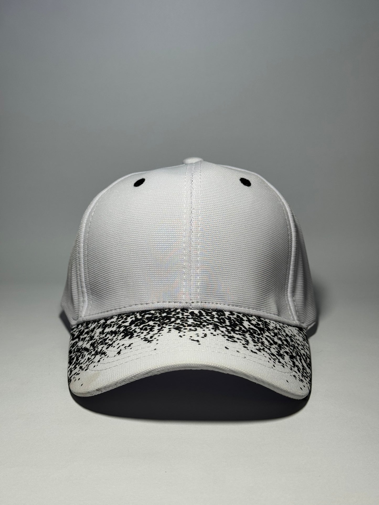 White Drip Drop Baseball Cap