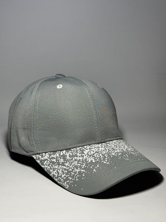 White Drip Drop Baseball Cap