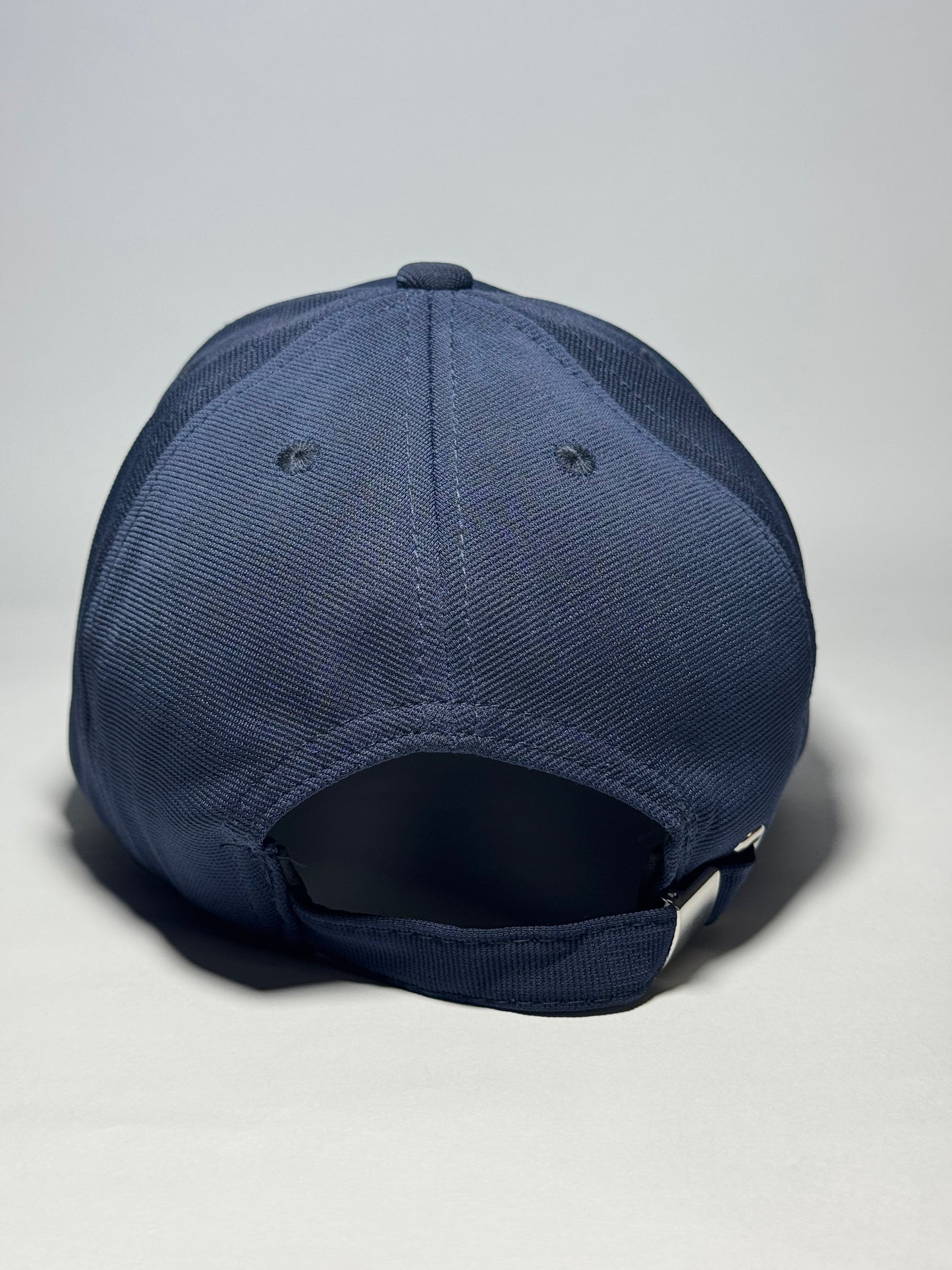 Navy Emporio Armani Eagle Logo Baseball Cap with Metal Badge
