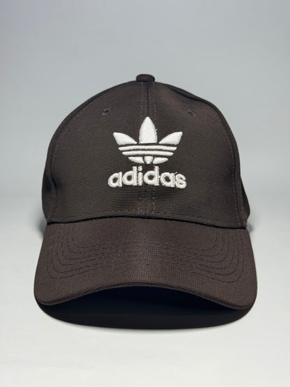 Beige Adidas Trefoil Embroidered Baseball Cap