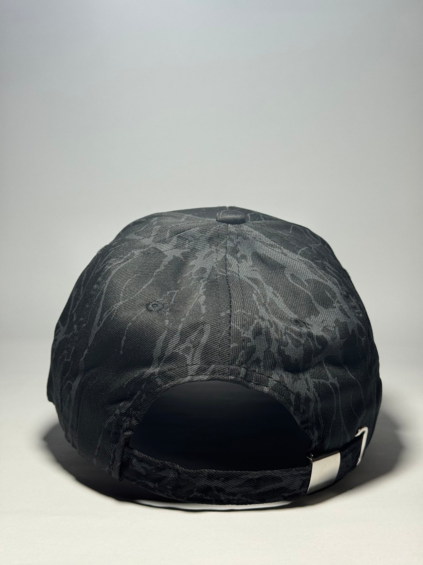 Beige Dynamic Abstract Splatter Art Baseball Cap