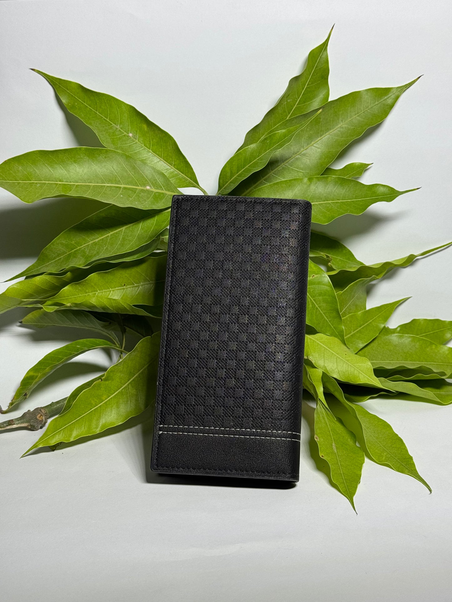 Premium Textured Brown Leather Wallet