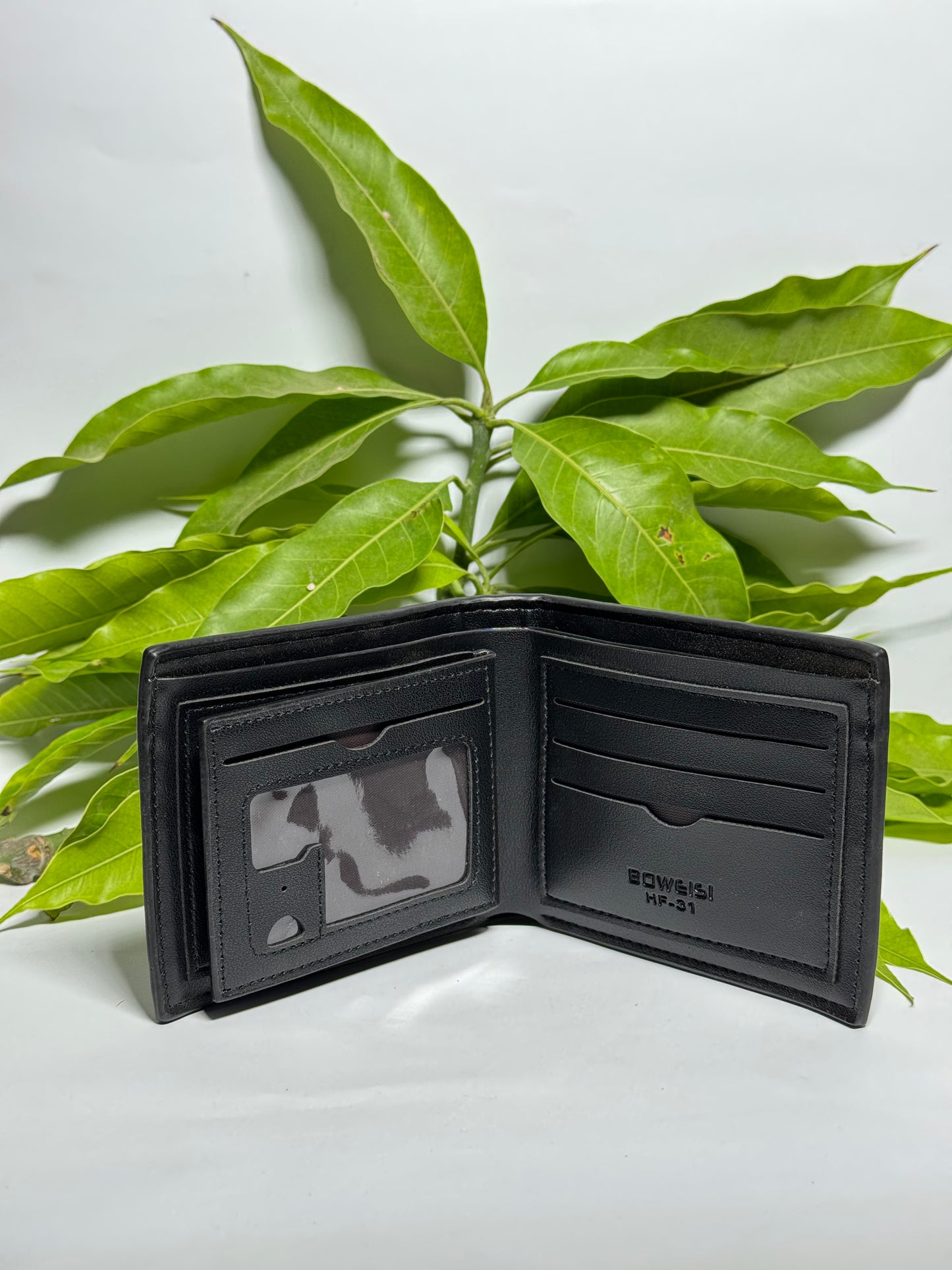 Men's Classic Brown Wallet with Embossed Design