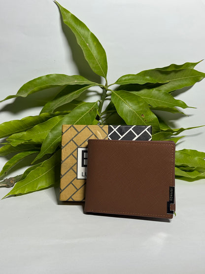 Classic Brown Bi-Fold Wallet