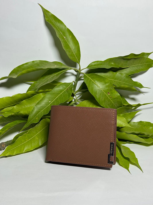 Classic Brown Bi-Fold Wallet