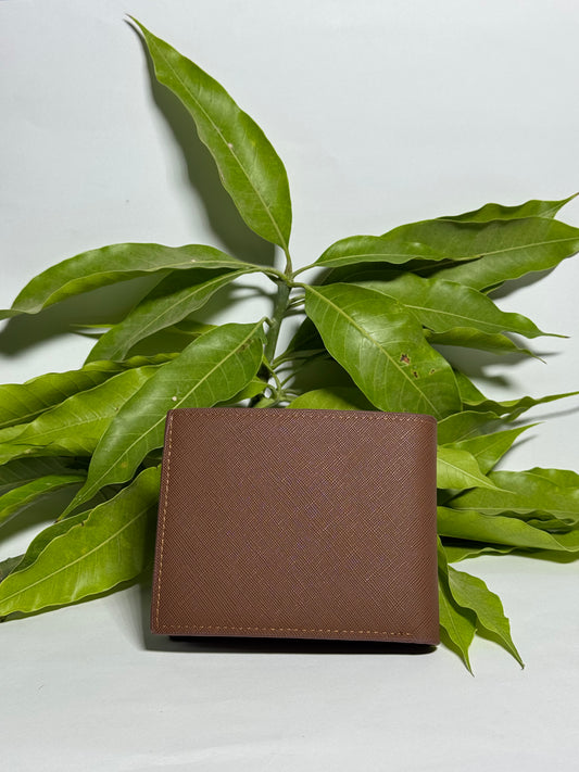 Classic Brown Bi-Fold Wallet