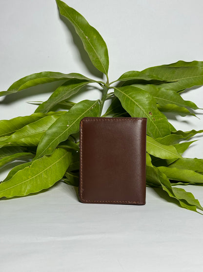 Premium Black Leather Card Wallet