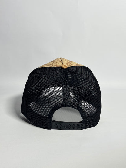 Dior Patterned Logo Trucker Cap