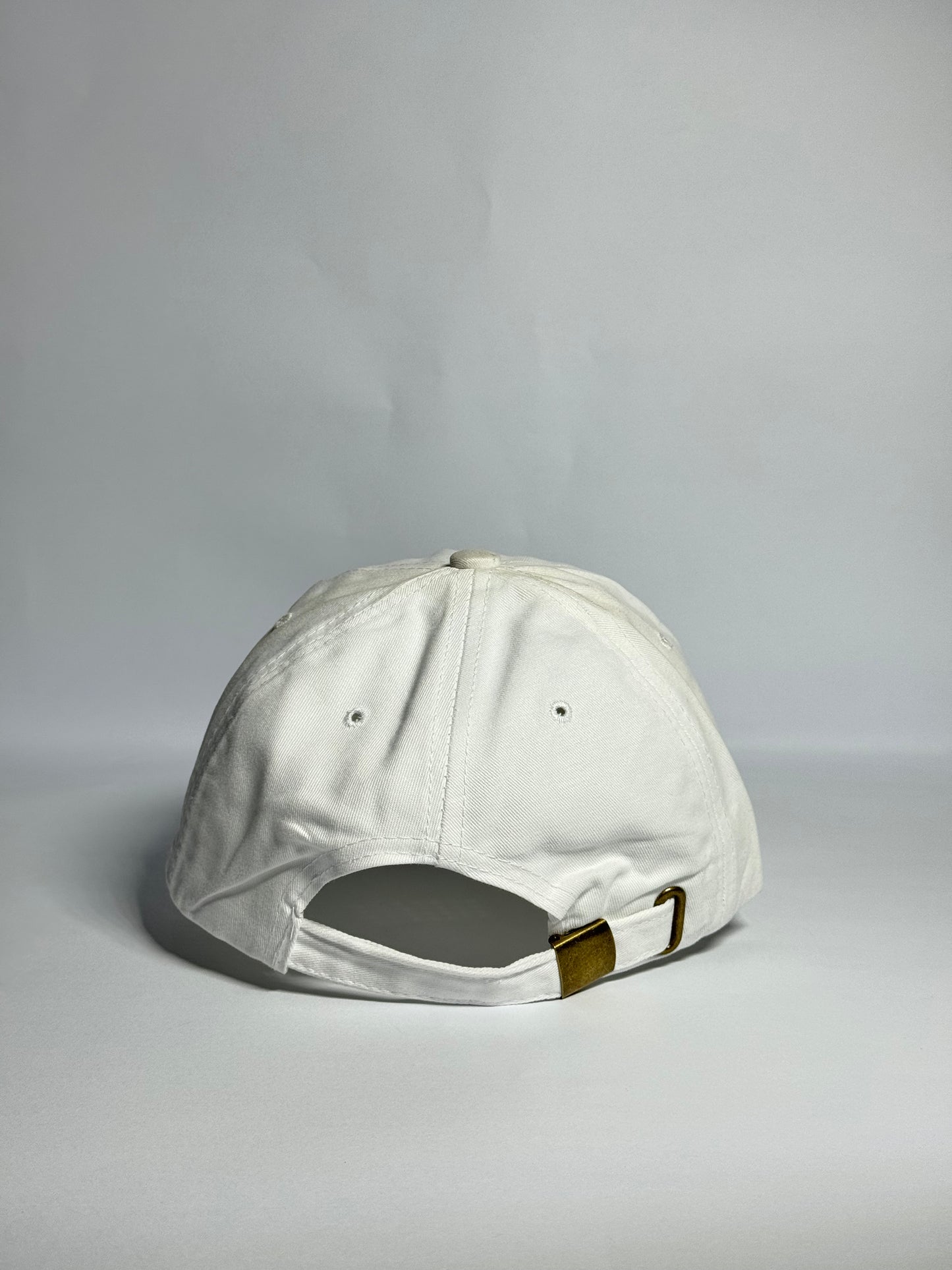 Premium White "Coke" Embroidered Cap- Imported Cap