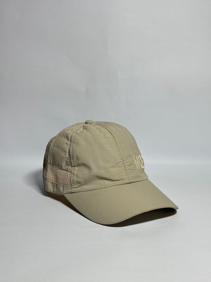 The Beige "NICE" Mesh Runner Sports Cap