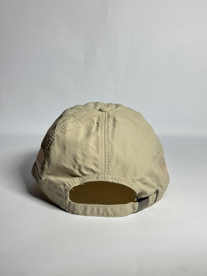 The Beige "NICE" Mesh Runner Sports Cap