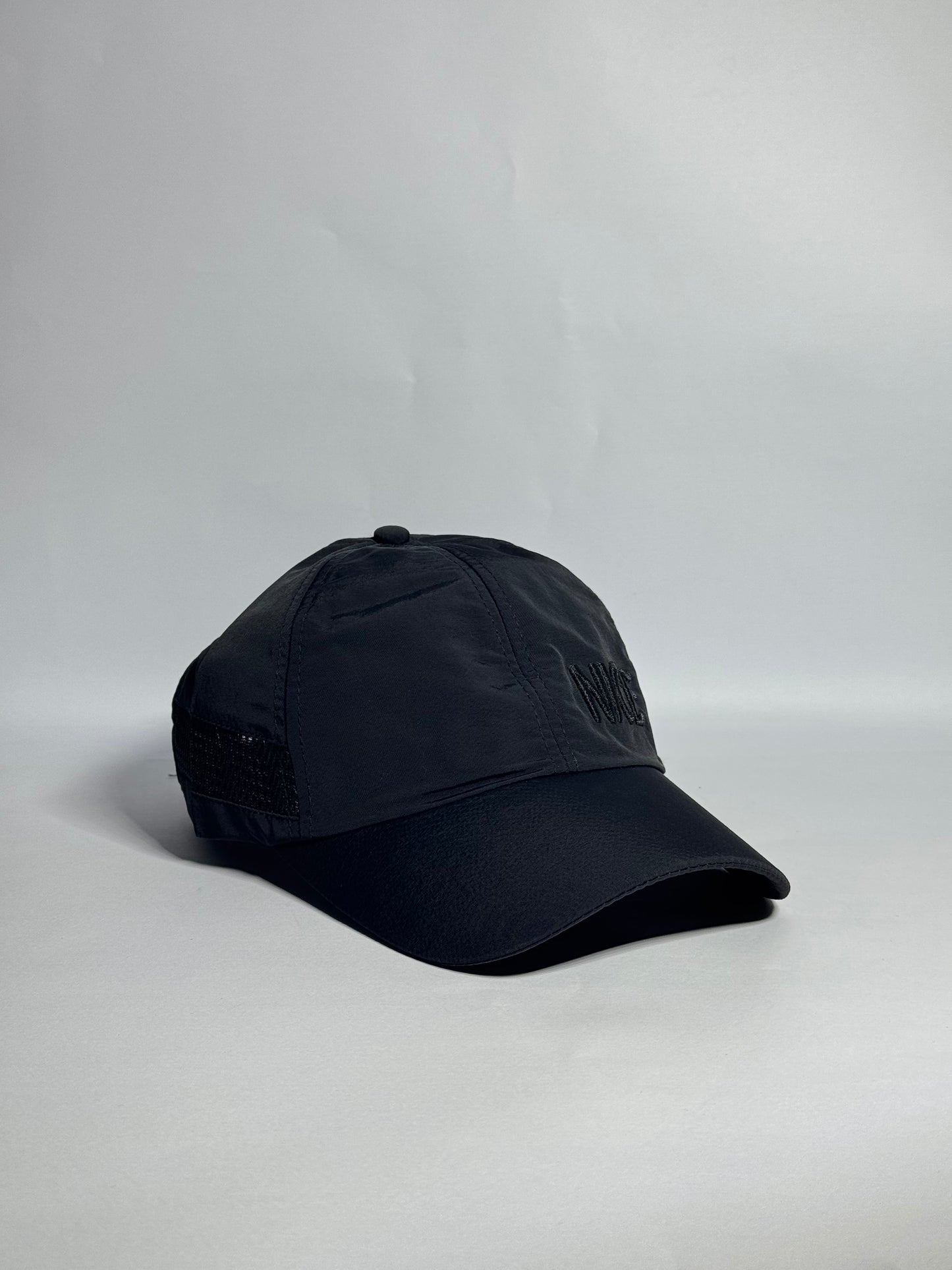 The Black "NICE" Mesh Runner Sports Cap