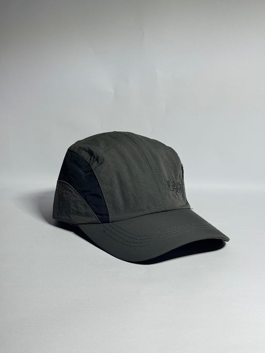 Green "EAST" Sporty White Sports Cap