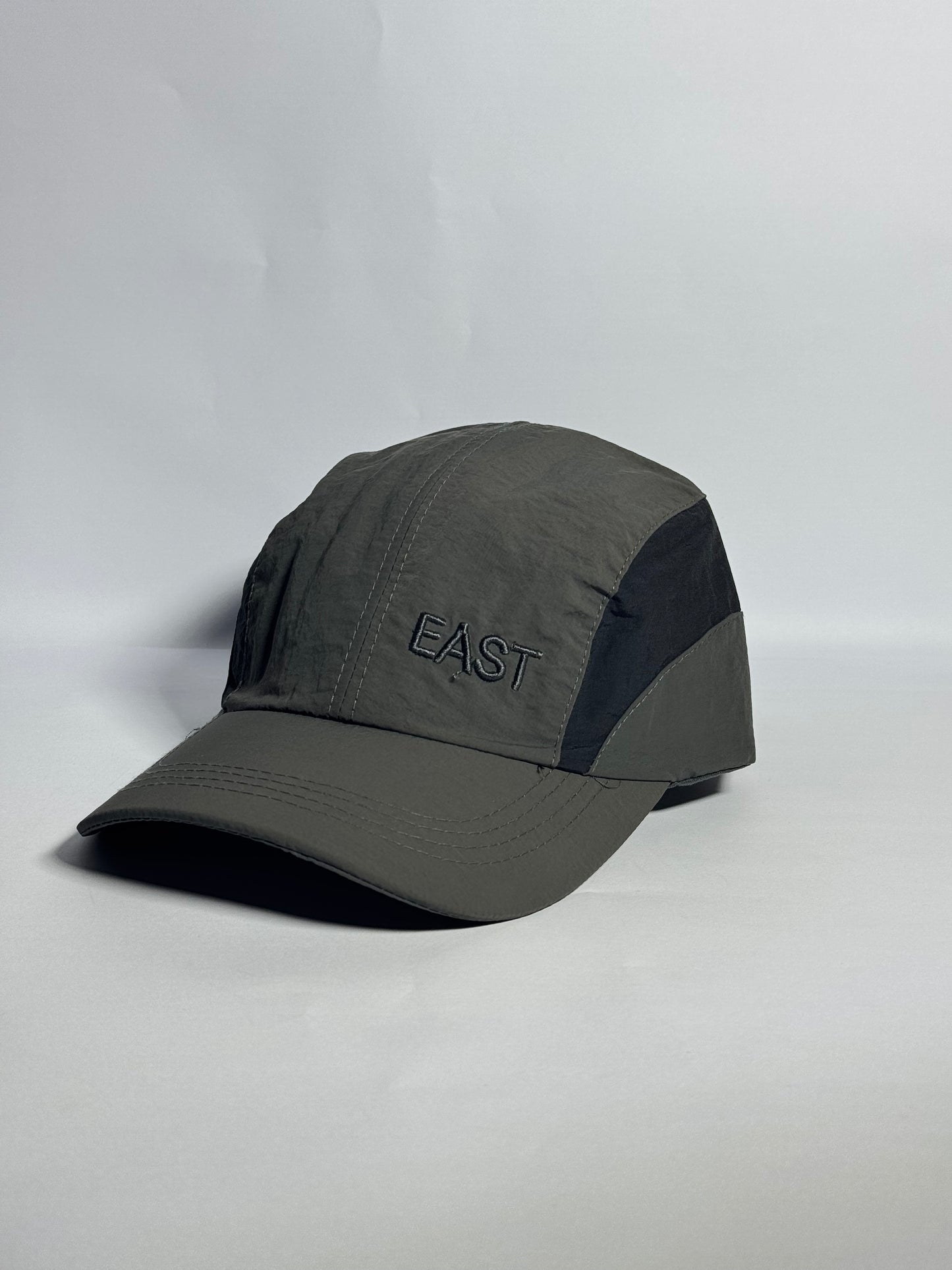 Green "EAST" Sporty White Sports Cap