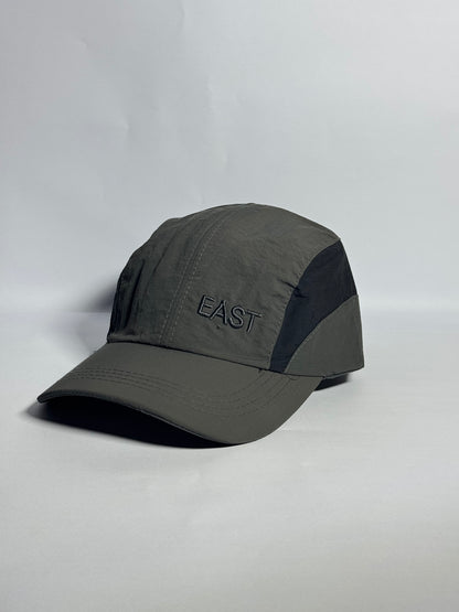 Green "EAST" Sporty White Sports Cap