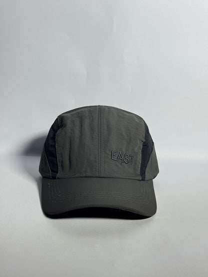 Green "EAST" Sporty White Sports Cap