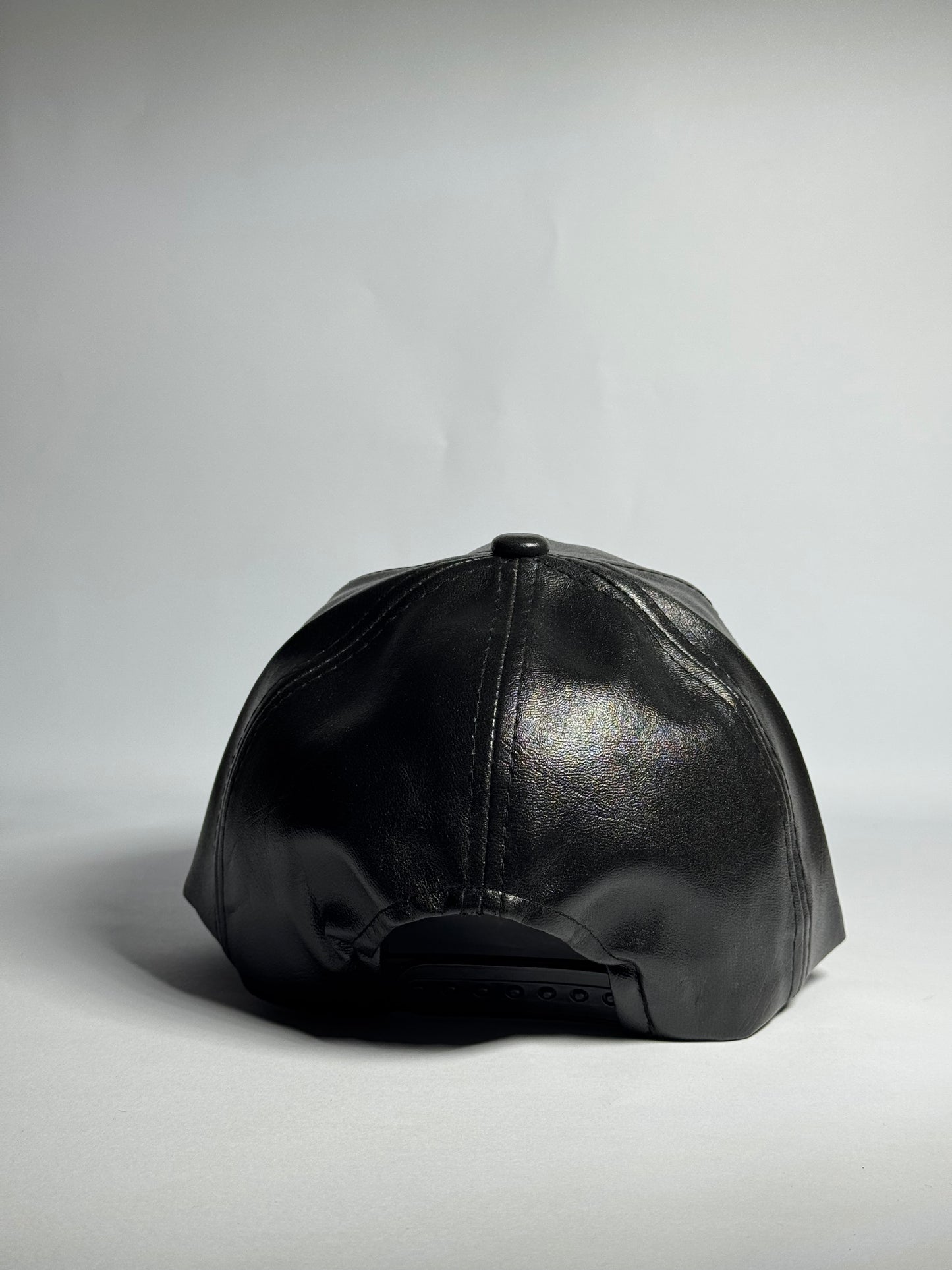 Classic Brown Leather "Puma" Cap