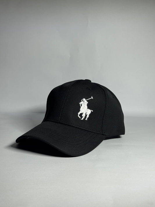 The Classic Black Polo Cap