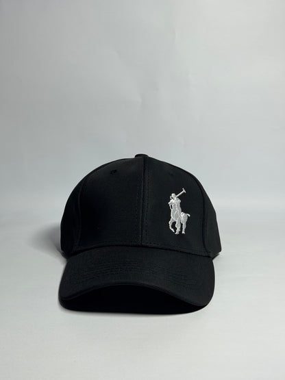 The Classic Black Polo Cap