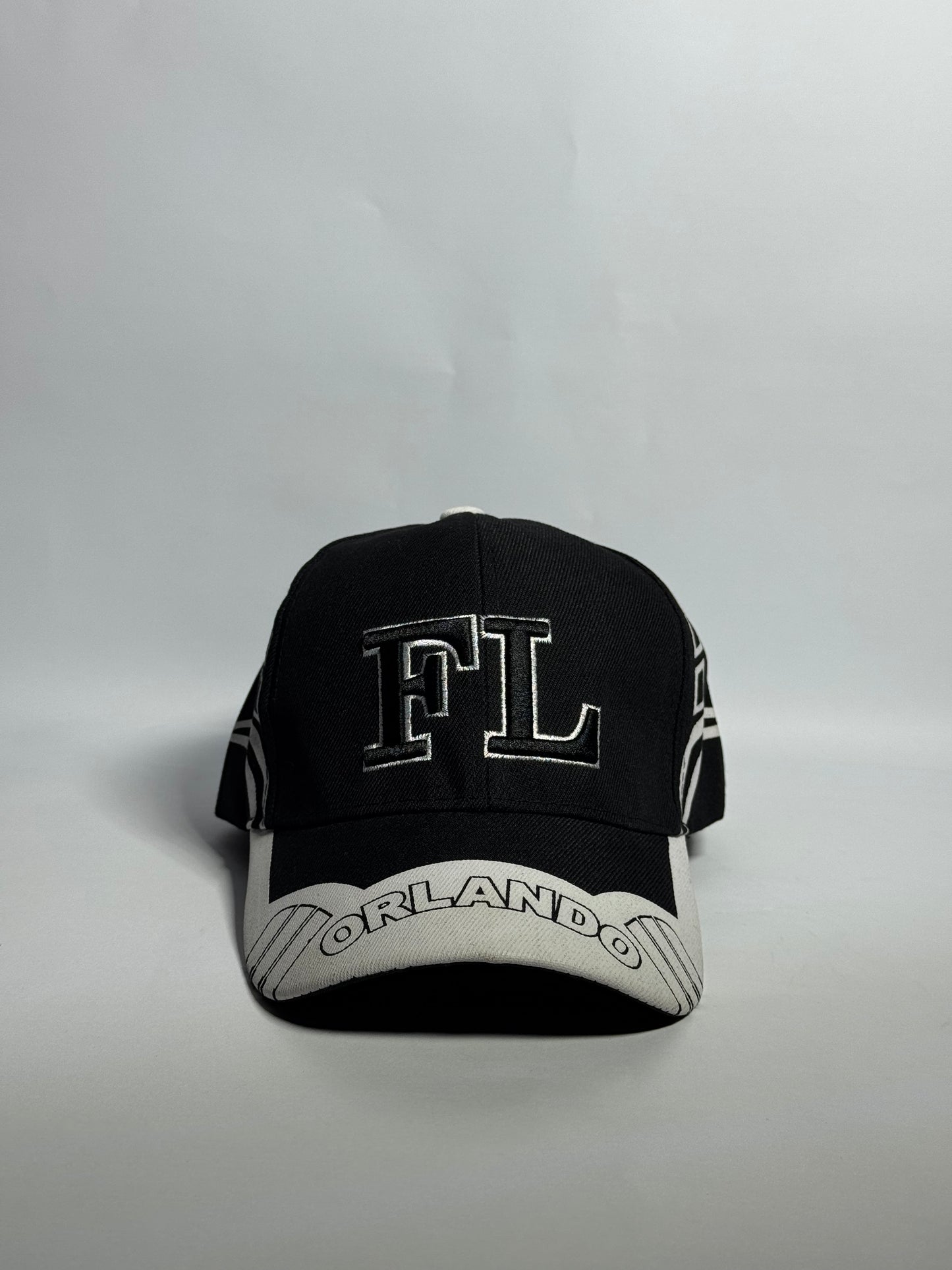 "FL Orlando" Beige Baseball Cap-Imported