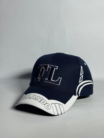 "FL Orlando" Beige Baseball Cap-Imported
