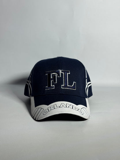 "FL Orlando" Beige Baseball Cap-Imported