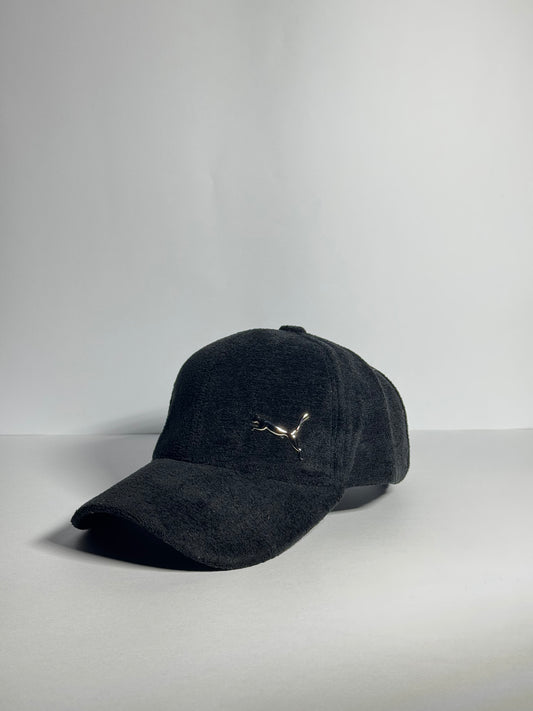 Premium Black Wool With Puma Metallic Logo-Imported