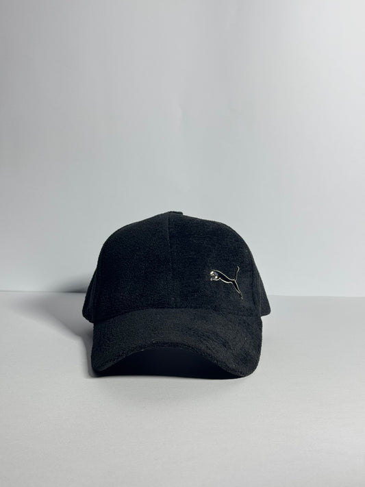 Premium Black Wool With Puma Metallic Logo-Imported