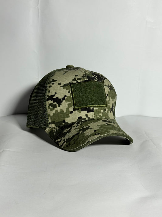 Green Urban Camo Mesh Cap