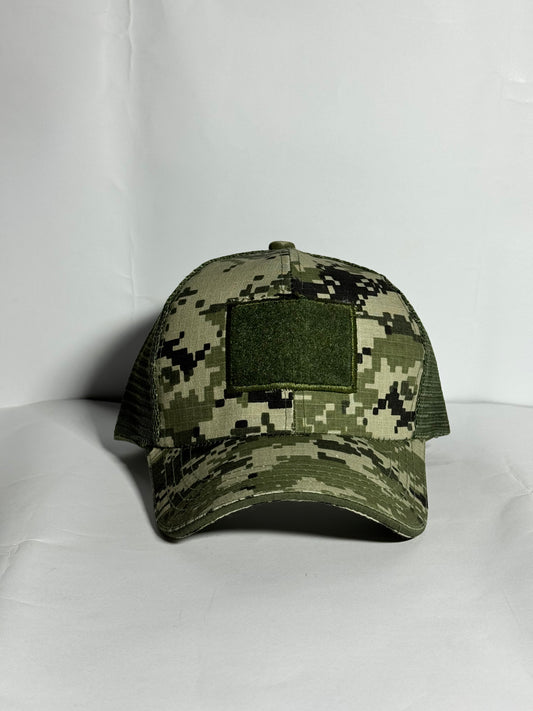 Green Urban Camo Mesh Cap