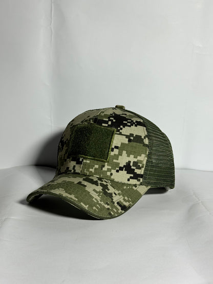 Green Urban Camo Mesh Cap