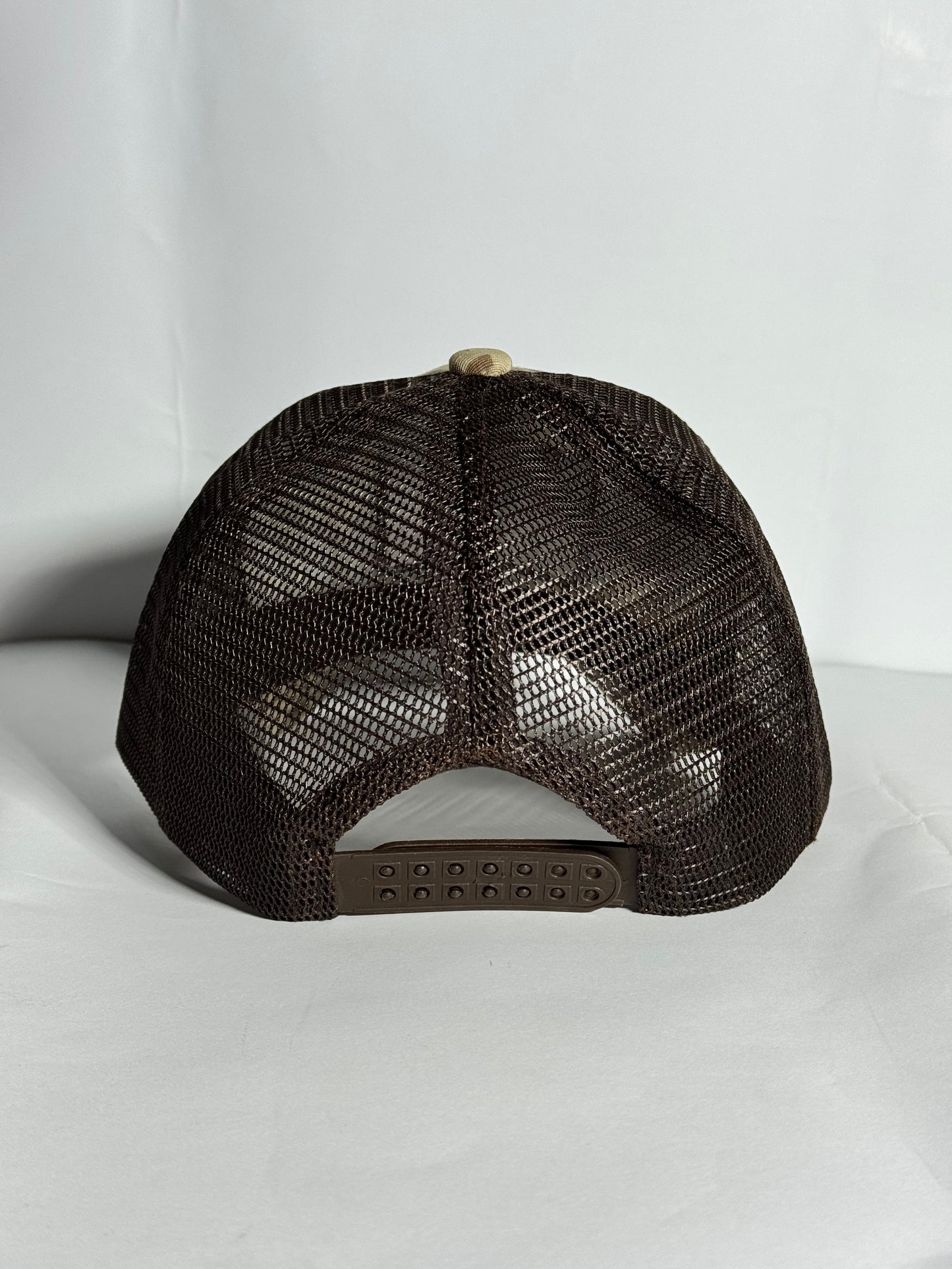 Orange Urban Camo Mesh Cap