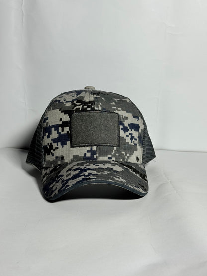 Grey Urban Camo Mesh Cap