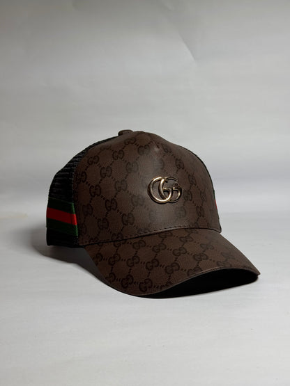 Gucci Brown Trucker Cap-Imported