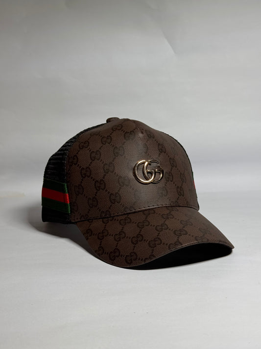 Gucci Brown Trucker Cap-Imported