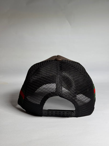 Gucci Brown Trucker Cap-Imported